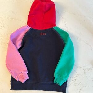 Joules color block sweatshirt 4y EUC